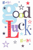 This exuberant good luck card, much like a heartfelt wish crafted by a Bickley florist, springs to life in a harmonious mix of bold, overlapping letters and lively starbursts. Glossy blues, moss greens, cherry reds, and violets swirl seamlessly across the face, each colour thoughtfully chosen-much as one might select the freshest market stems for a celebratory bouquet. Whimsical stars, from inky navy to cheery lilac and zingy lime, scatter joy across the pristine white background, their arrangement echoing the sense of endless possibility that fills the local parks when children chase dreams in the late afternoon sun. As your fingertips trace the smooth, high-quality cardstock, an undeniable sense of tactile delight is there-a familiar joy for those used to the feel of luxury ribbons and signature Bickley florals. The card's atmosphere is instantly uplifting, the kind you'd press into a loved one's palm before a big day at Bromley High or a fresh opportunity downtown, brimming with hopeful optimism and the easy magic of friendship. In every colour, curve, and glittering star, the art captures the quiet faith and proud support that define our Bickley community.
